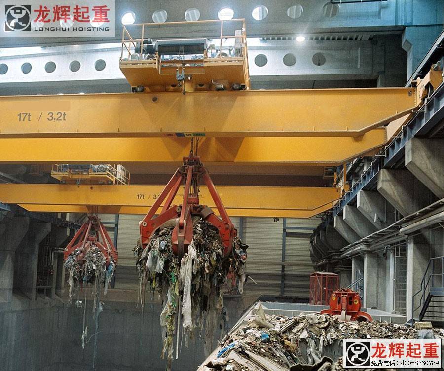 垃圾抓斗起重機(jī) garbage grab crane
